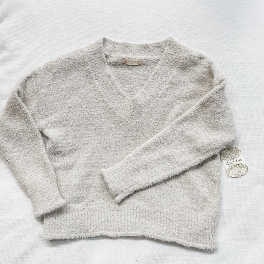 Altar’d State soft beige sweater.